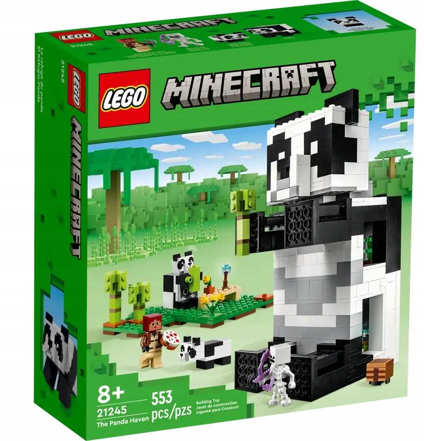 21245 - lego minecraft - rezerwat pandy