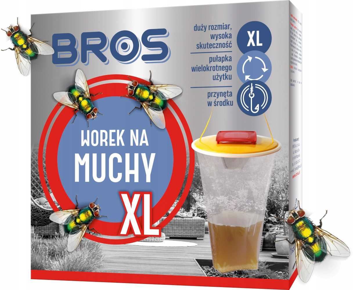 bros - worek na muchy xl