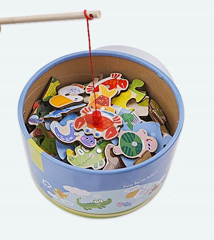 puzzle magnetyczne do łowienia farma zkb-904