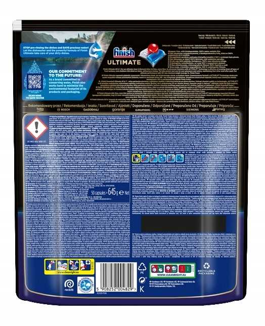 finish kapsułki ultimate all-in-1 50 fresh