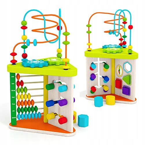 kostka edukacyjna z labiryntem