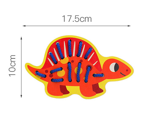 gra logiczna zręcznościowa przeplatanka dinozaury jhtoy-428