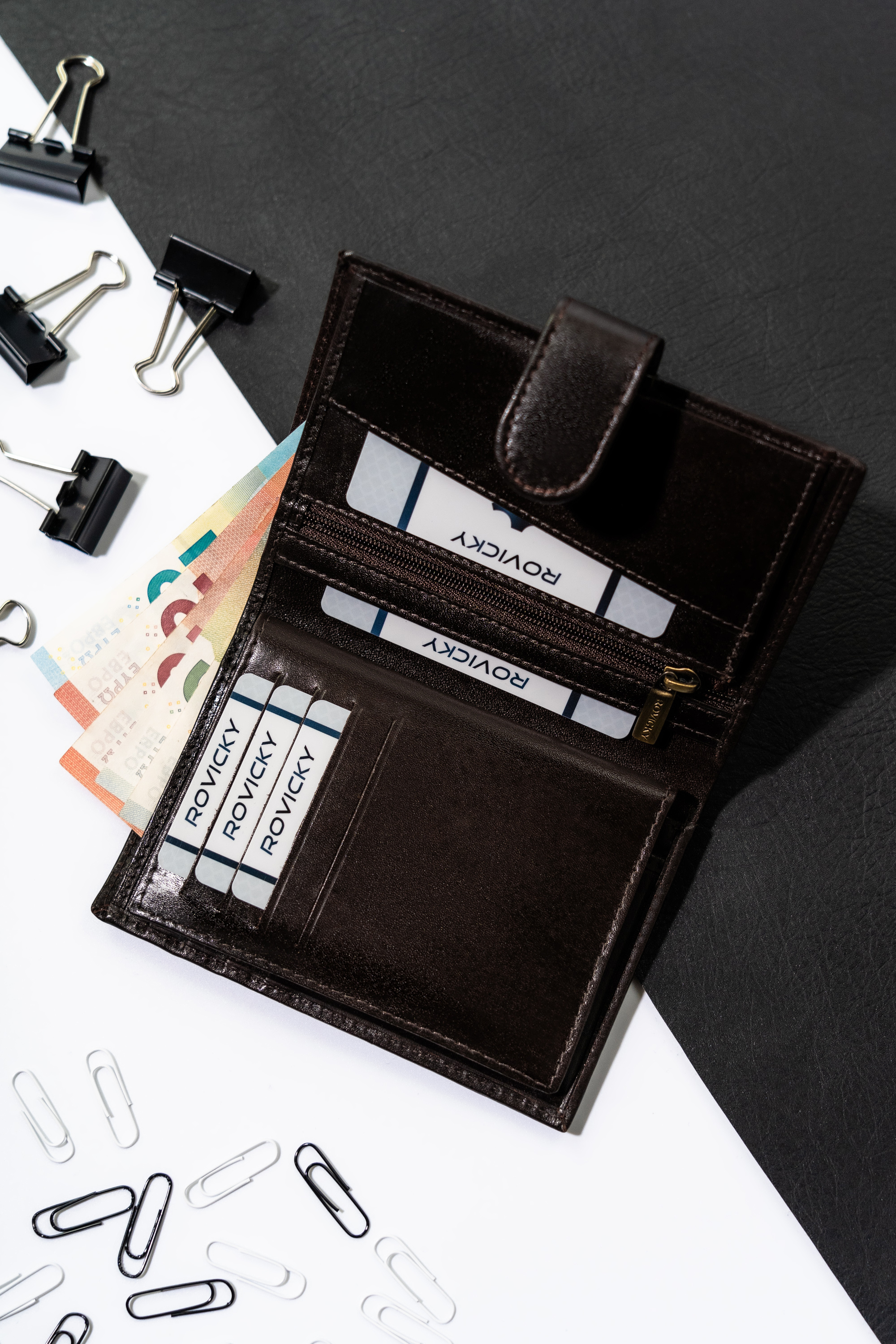 portfel męski skórzany n74l-rvt-2282 d.brown