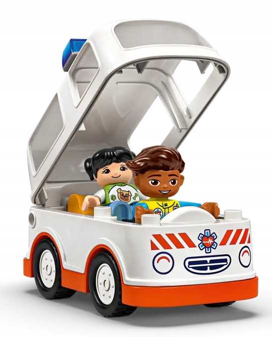 10447 - lego duplo - karetka z kierowcą