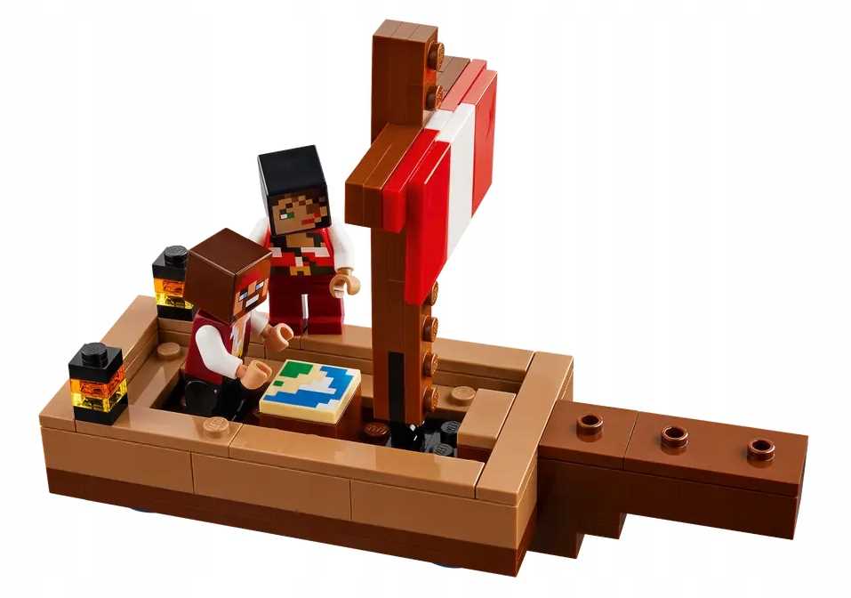 21259 - lego minecraft - rejs statkiem pirackim