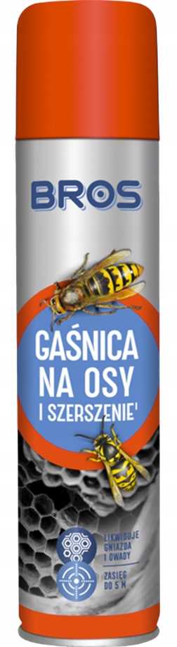 bros gaśnica na osy i szerszenie 600 ml