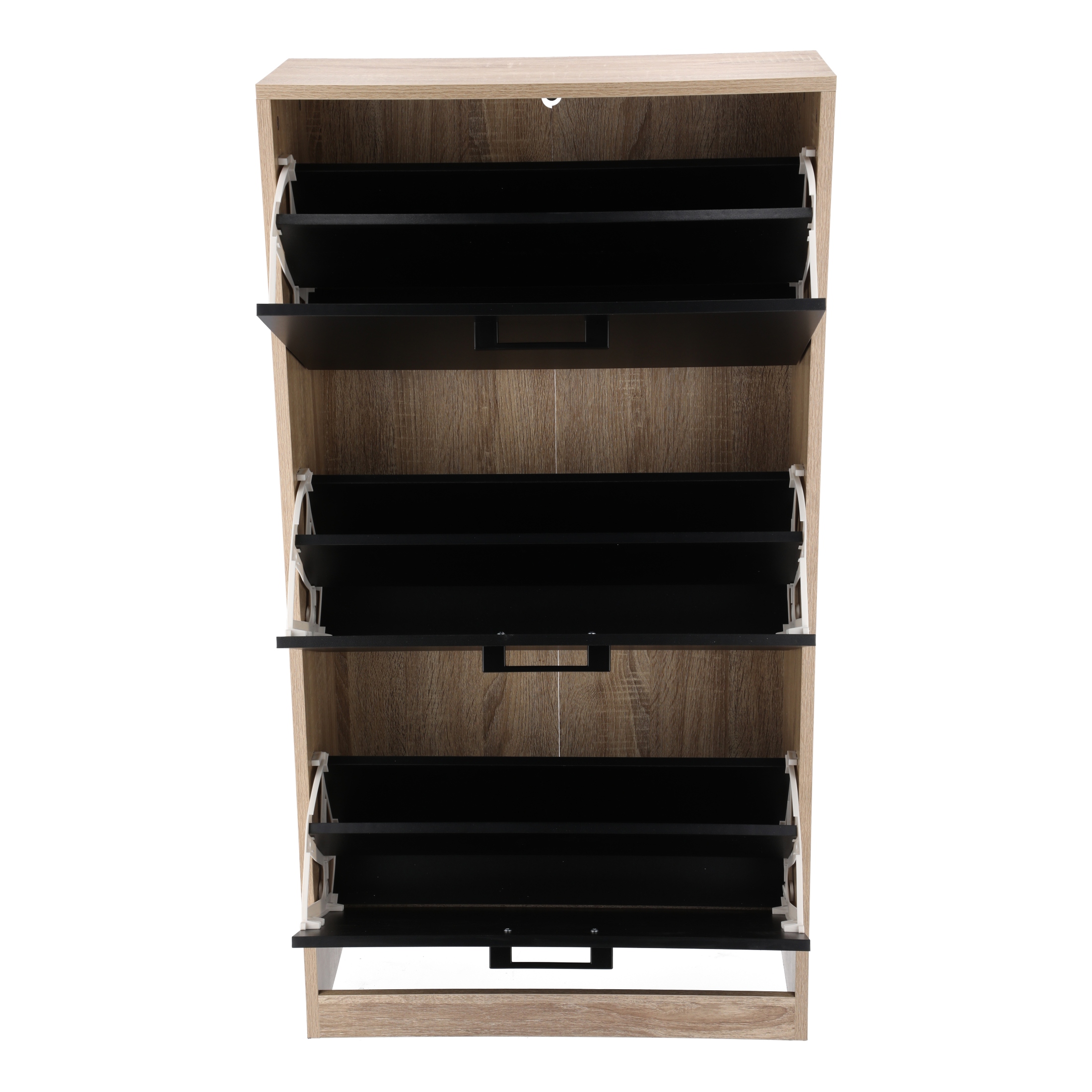 szafka na buty regał 3 komory obuwie komoda pojemna do przedpokoju regał