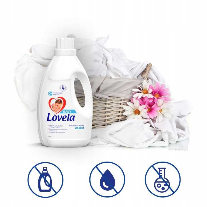lovela baby płyn do prania white 4,5l