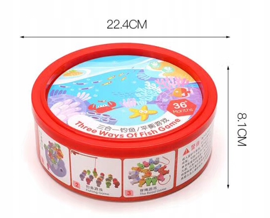 delfin rybki korale 3w1 jh-105