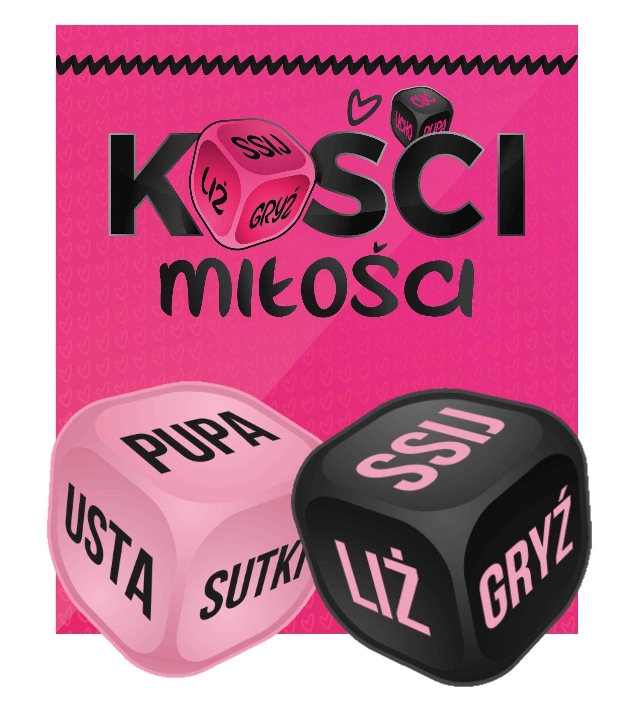 kości miłości różowe