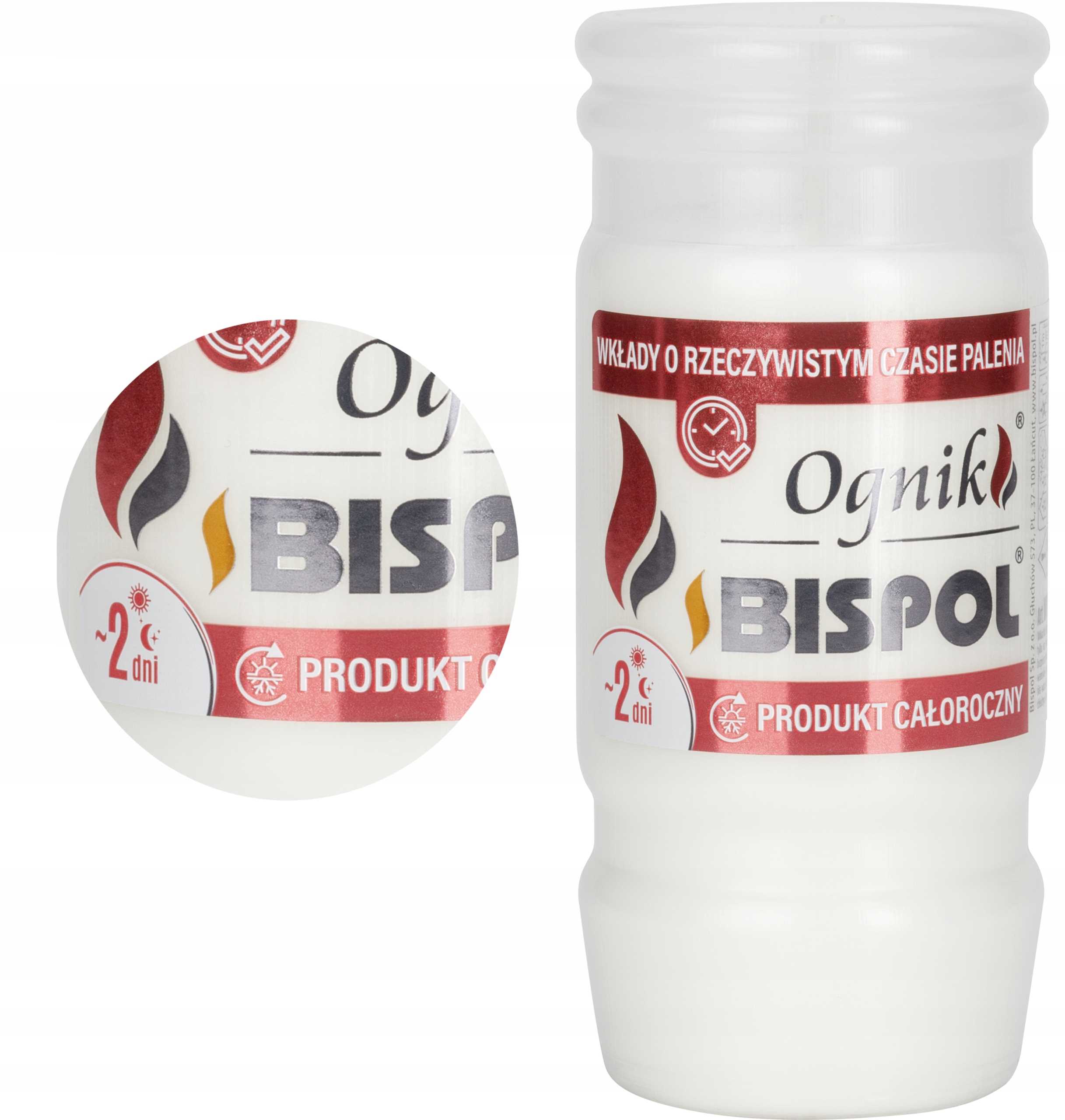 bispol - wkład zalewany ognik wp2n - 1 szt.