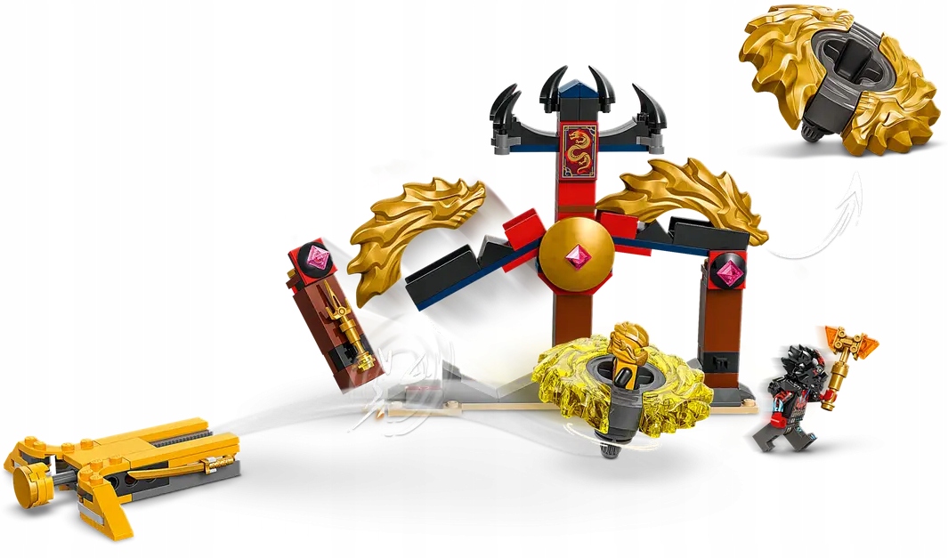71826 - lego ninjago - smocze spinjitzu — zestaw bitewny