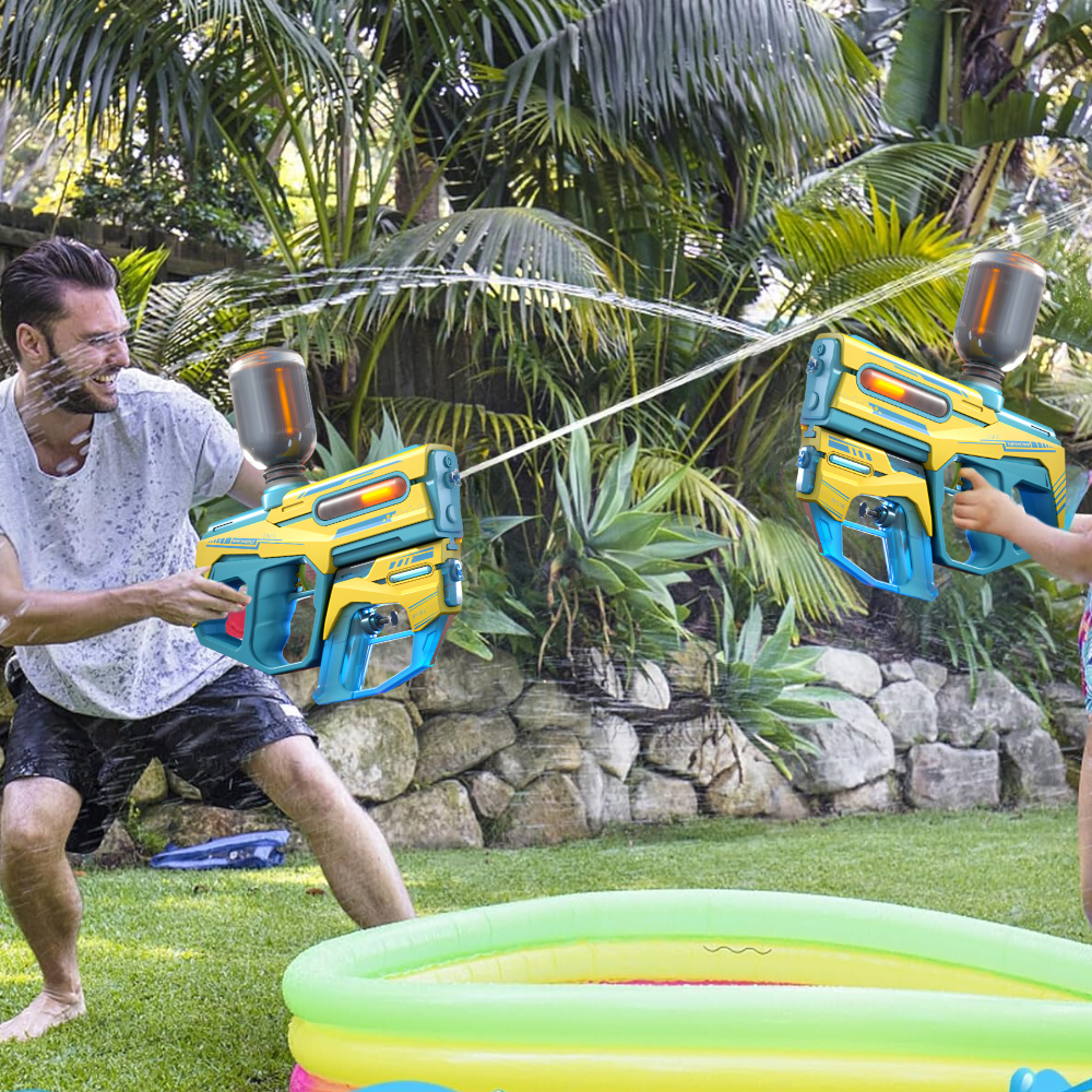 pistolet na wodę elektryczny automatyczny karabin wodny 2w1 akumulator