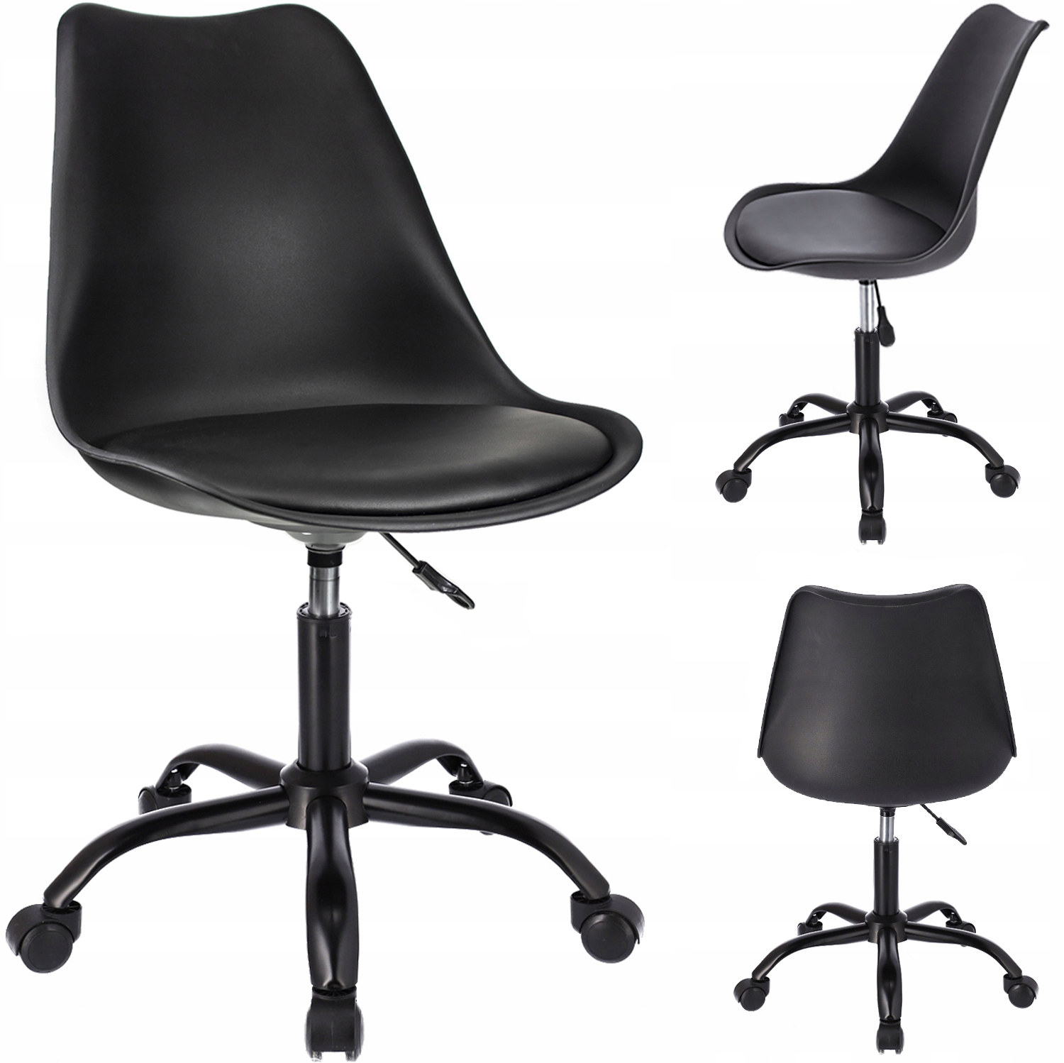 krzesło iger czarne/czarne