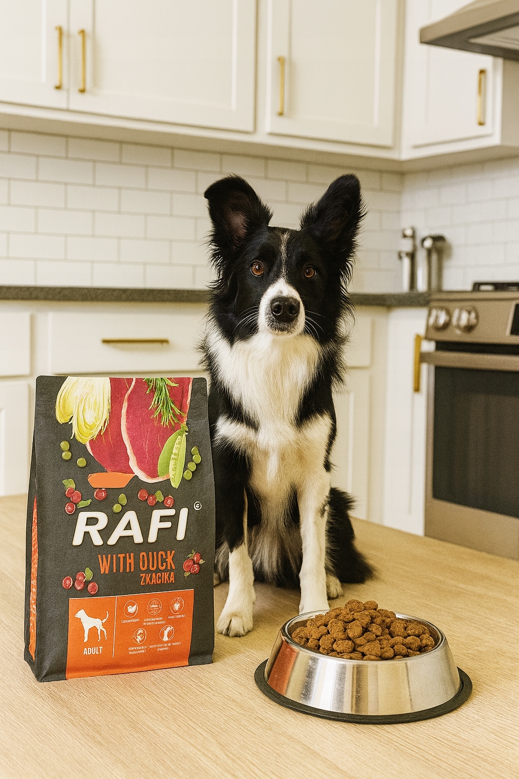 sucha karma dla psa rafi adult z kaczką 3 kg - 2 szt.