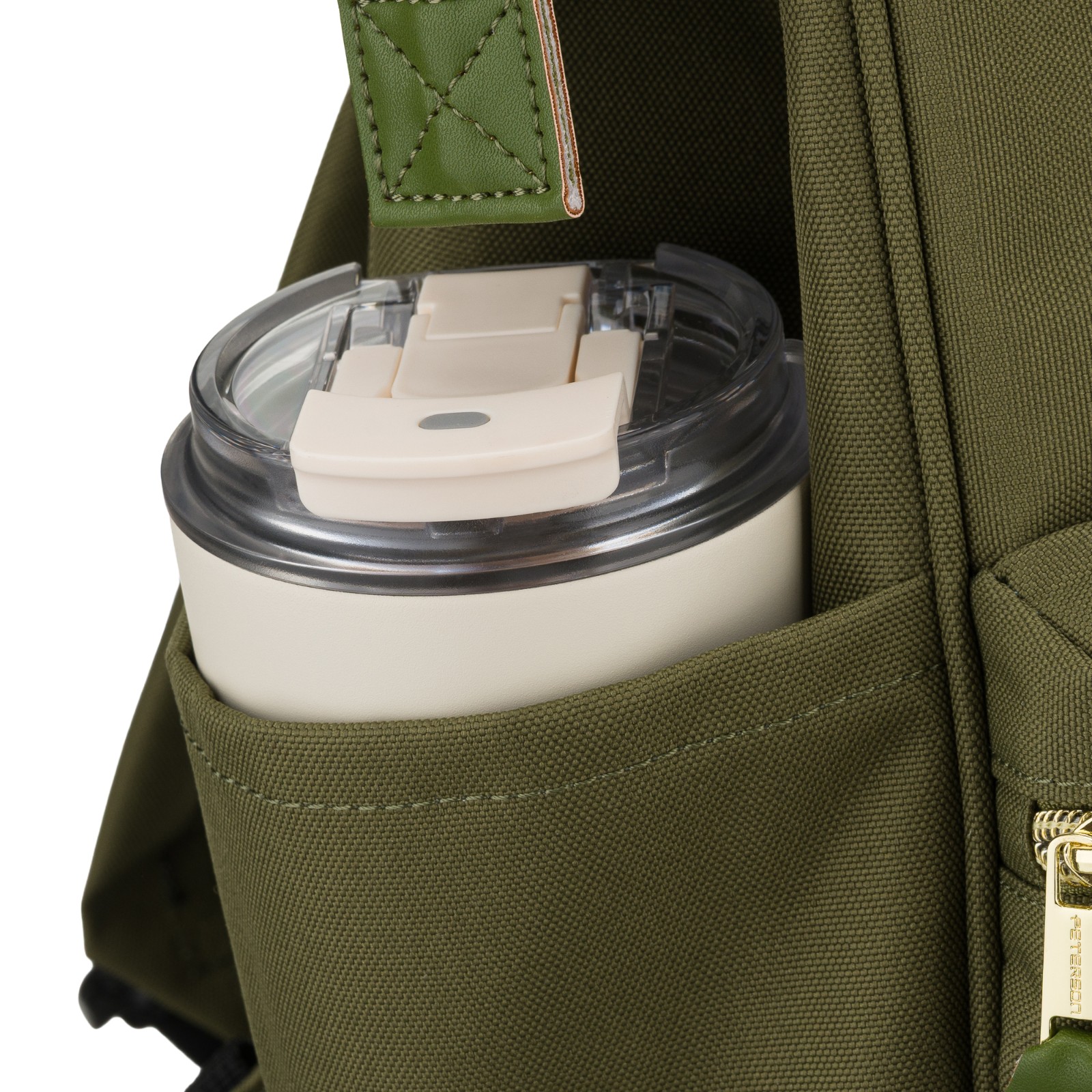 plecak materiałowy ptn alfa-0343 green