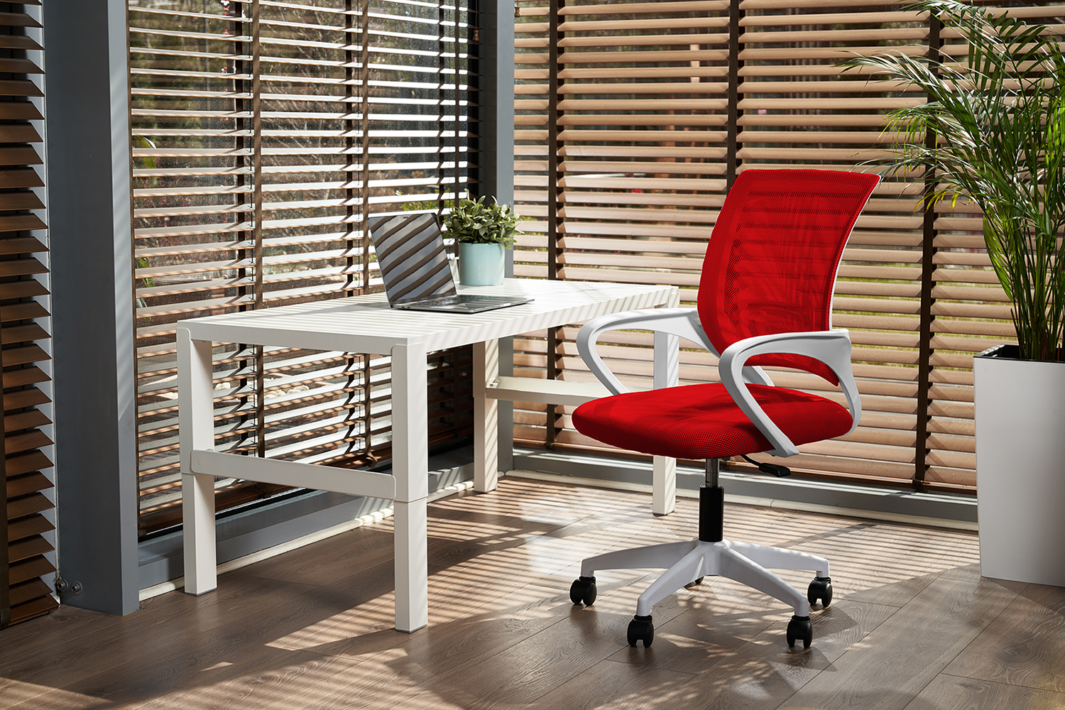 krzesło smart czerwone