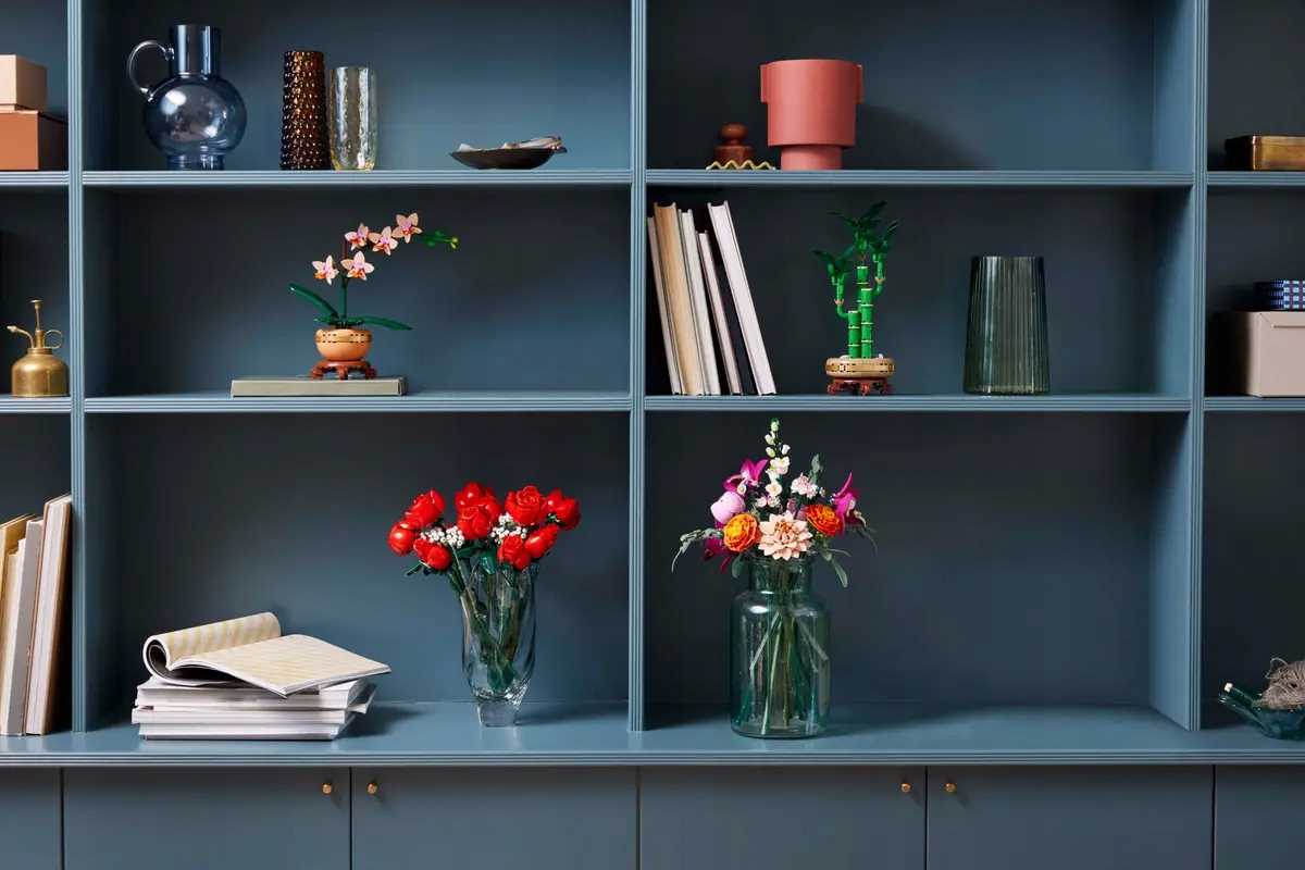 10343 - lego the botanical collection - mała orchidea