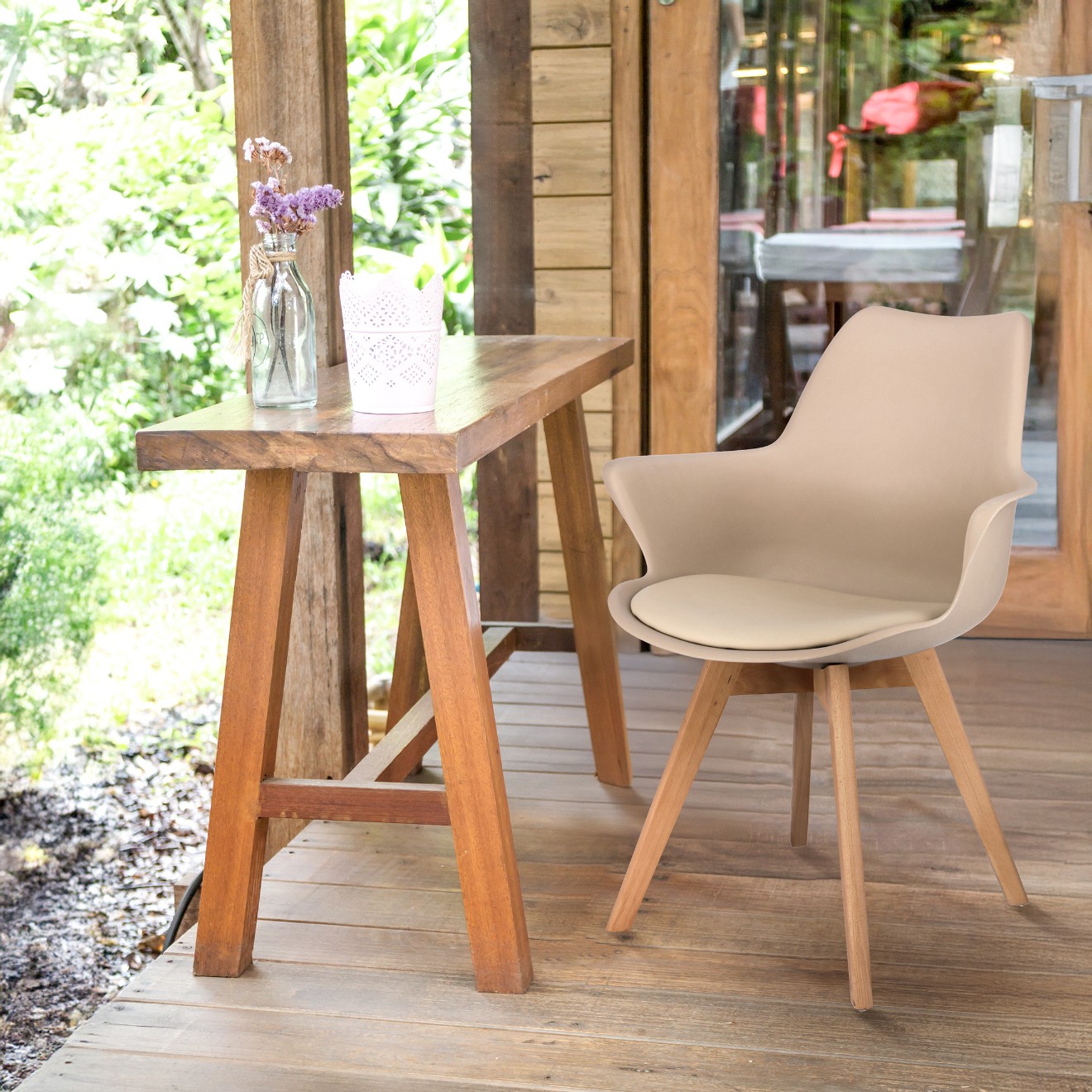 krzesło orlean beżowe