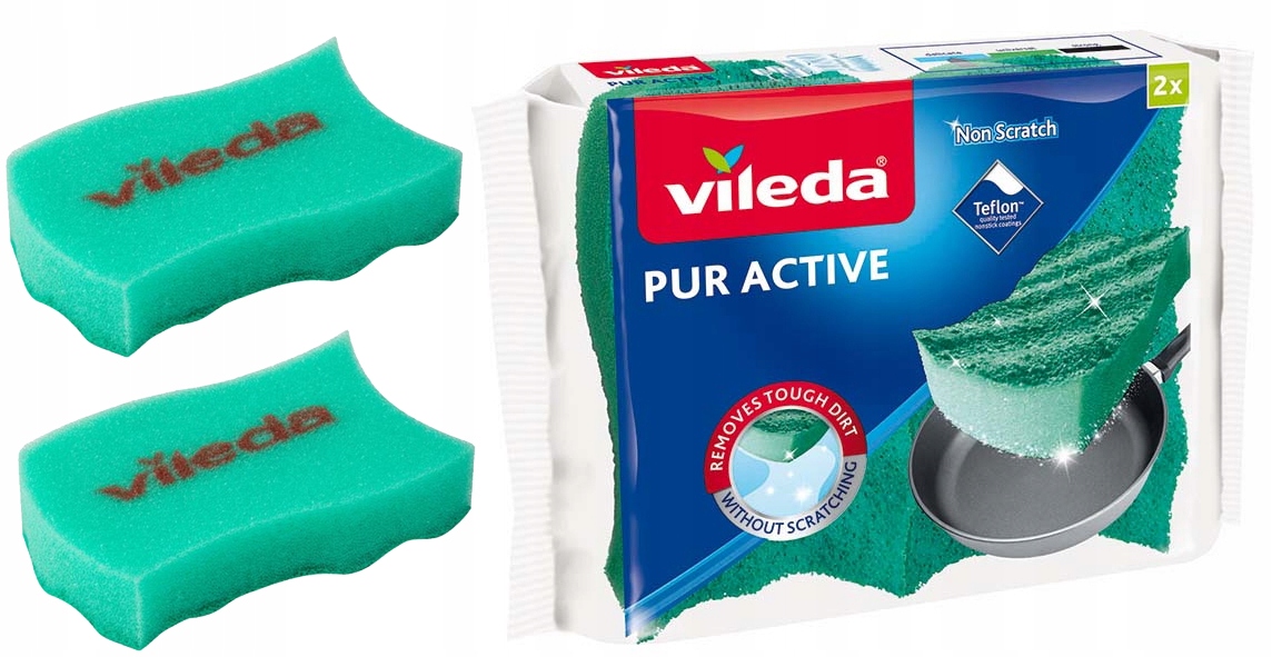 zmywak vileda pur active 2 szt.