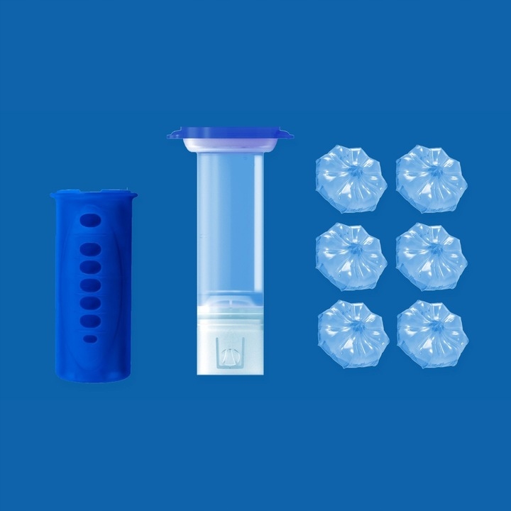 duck fresh discs marine - żelowy krążek do toalety 36ml + aplikator