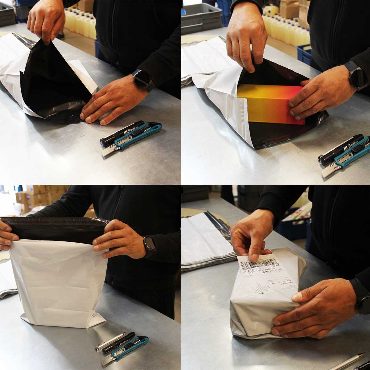 foliopaki kurierskie białe c3 350x450mm - 1000 szt.