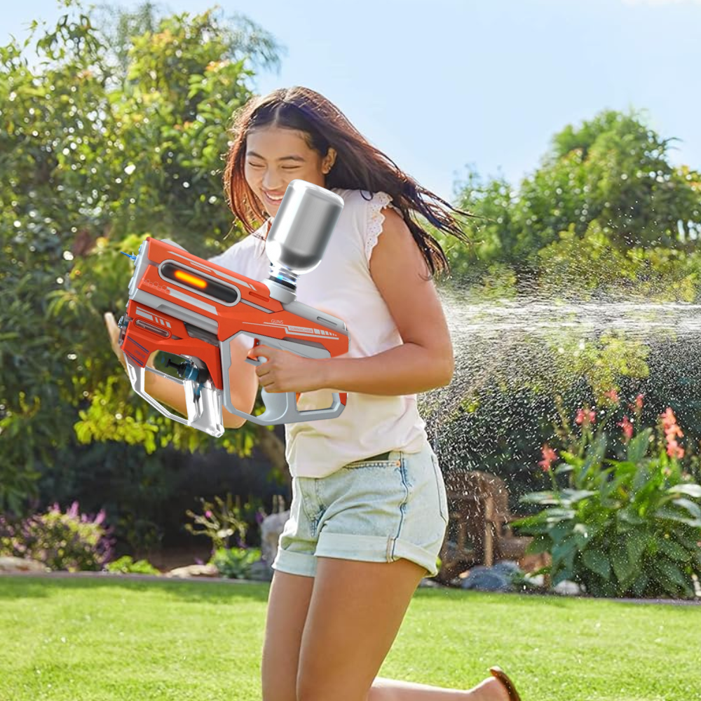 pistolet na wodę elektryczny automatyczny karabin wodny 2w1 akumulator