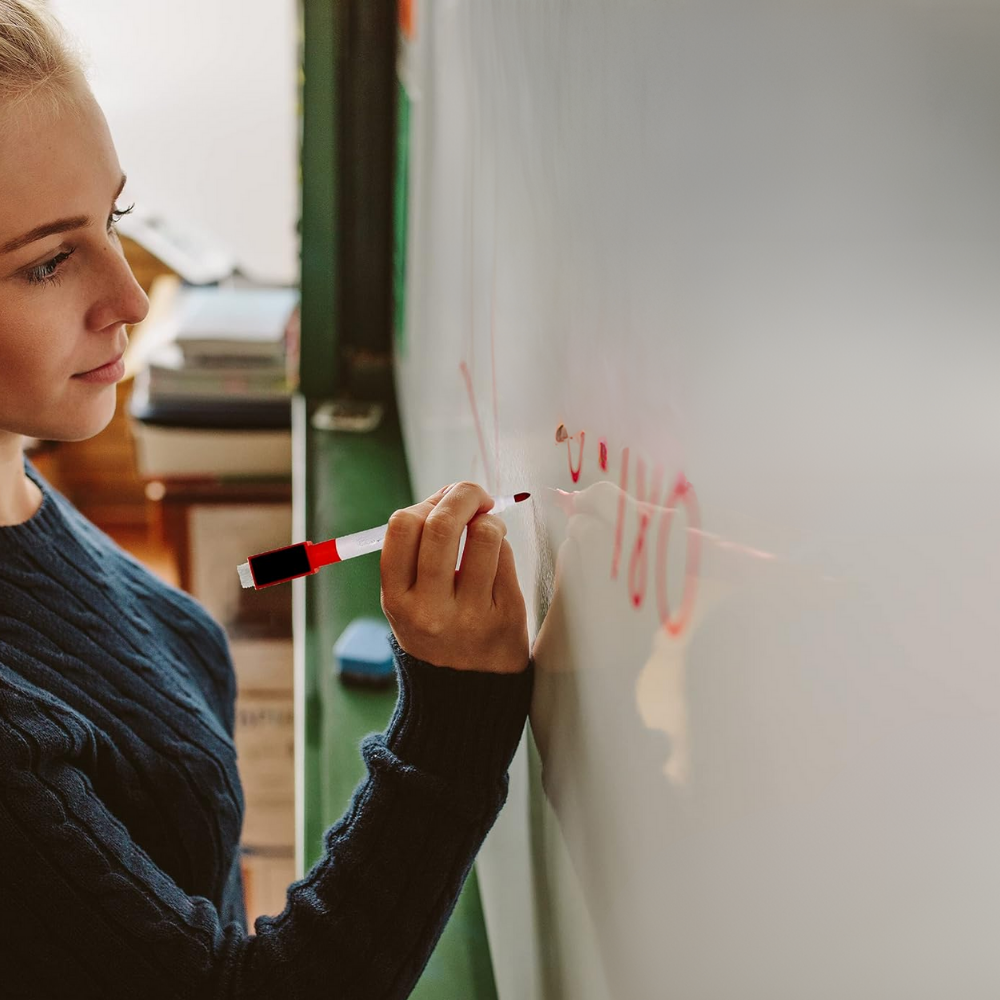 markery do tablicy suchościeralnej z magnesem suchościeralne pisaki 4szt