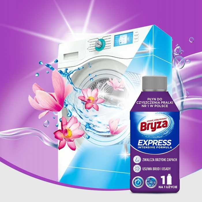bryza express płyn do czyszczenia pralki 250ml