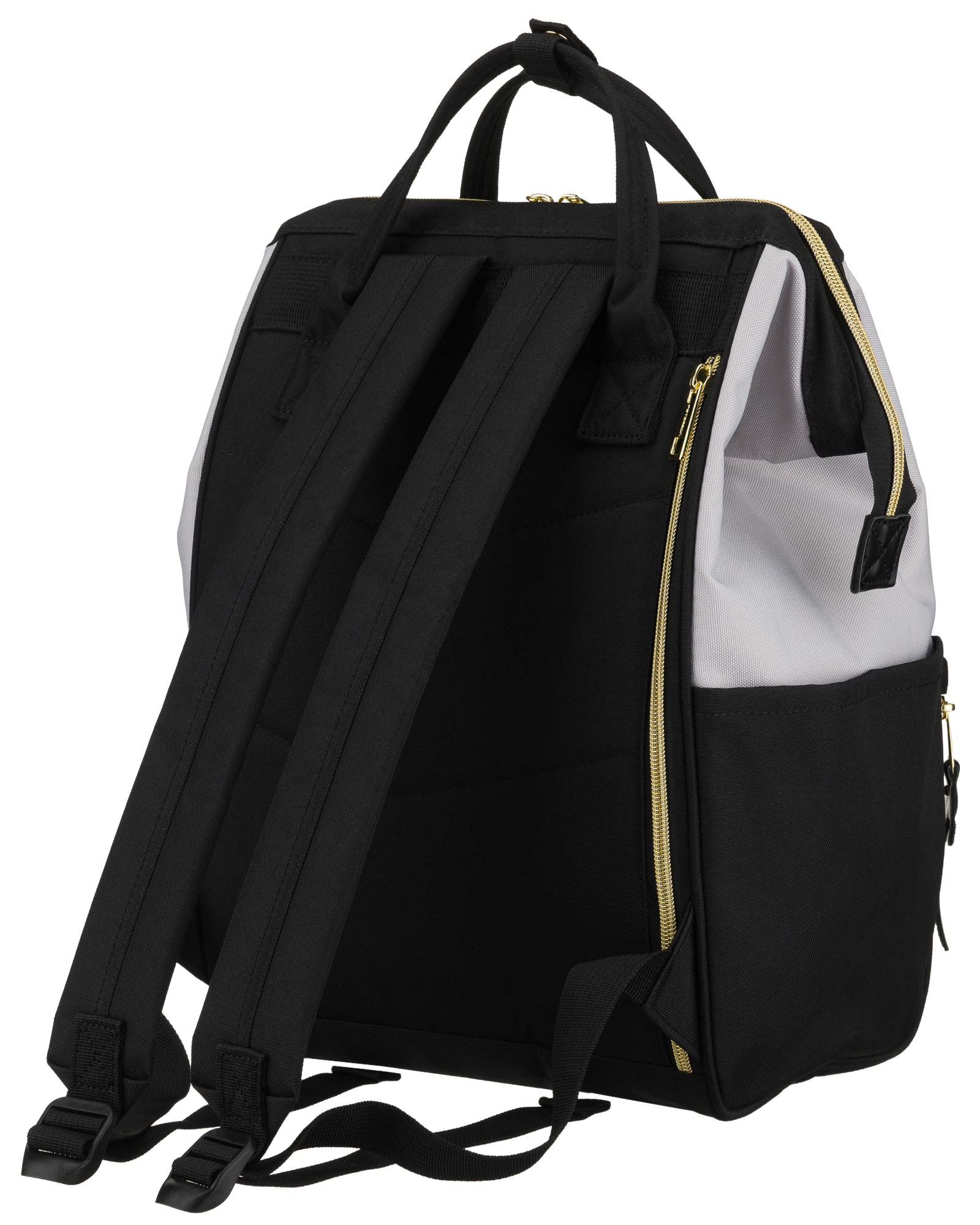 plecak materiałowy ptn alfa-5295 black-gray