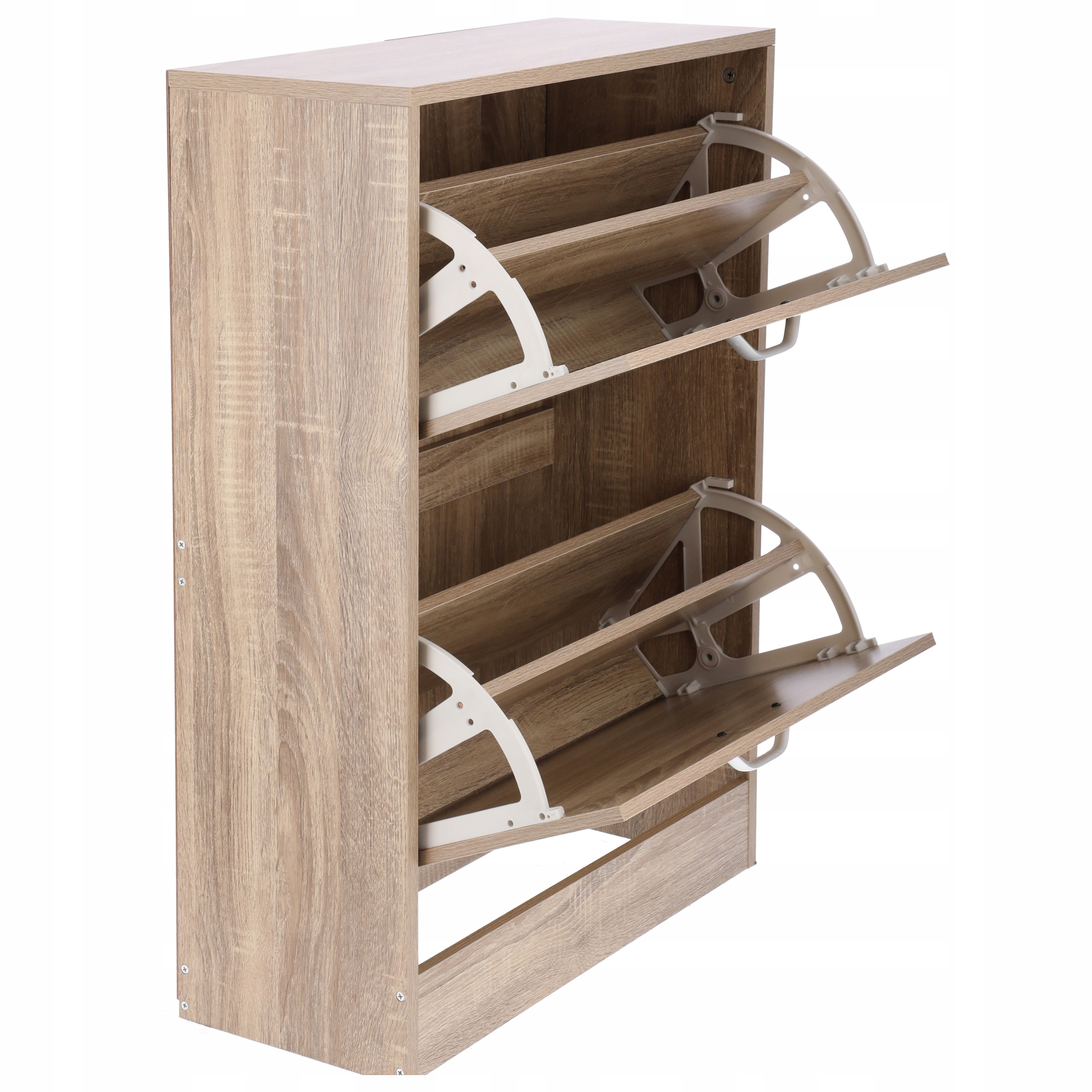 szafka na buty regał 2 komory obuwie komoda pojemna do przedpokoju regał