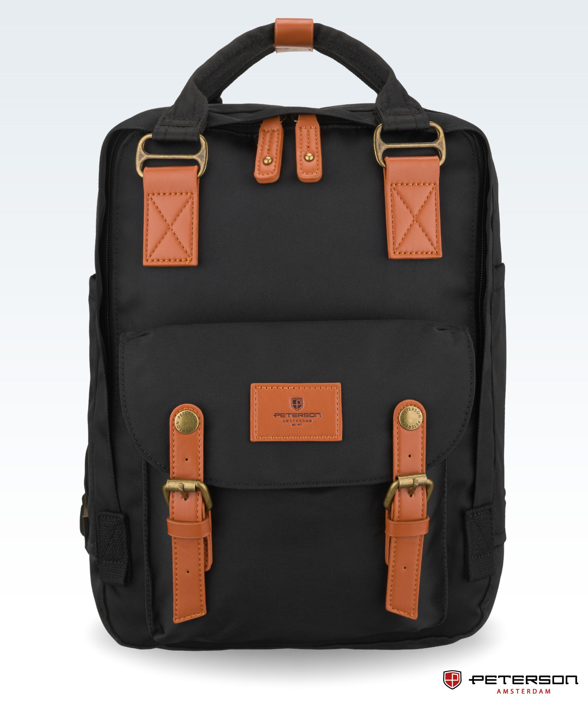 plecak ptn gamma-5325 black-brown