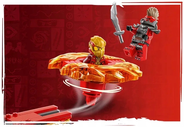 71823 - lego ninjago - smoczy spinner spinjitzu kaia