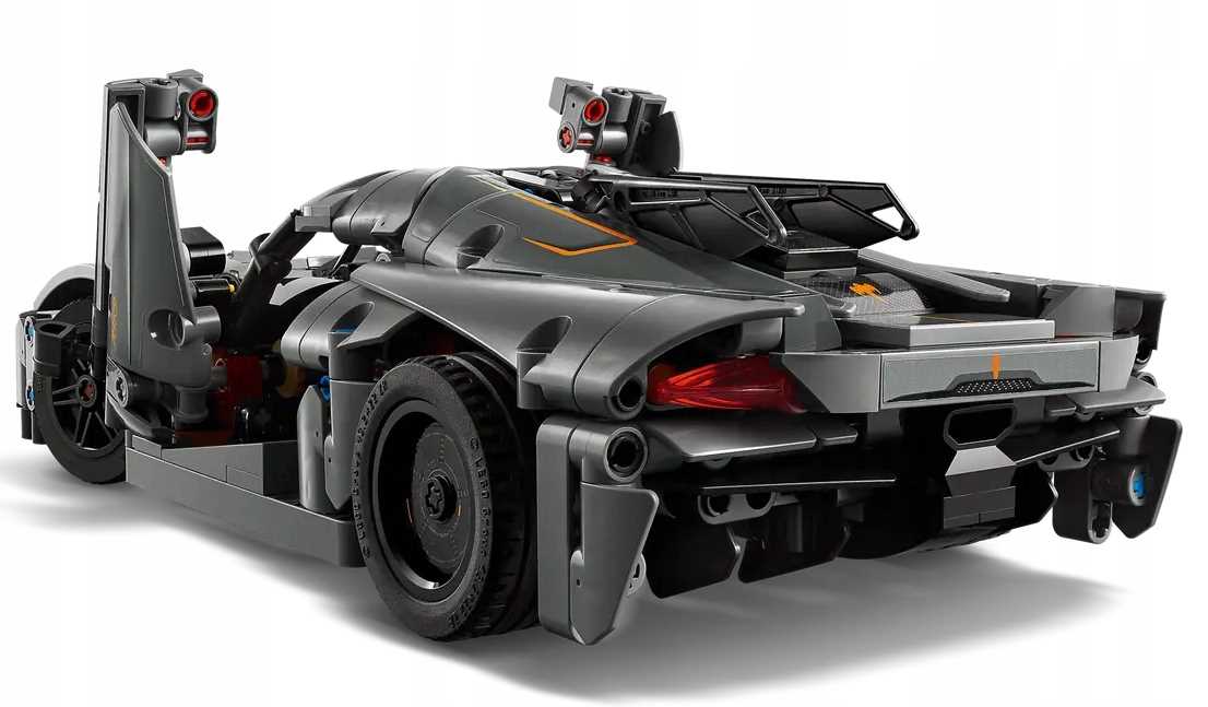 42173 - lego technic - szary hipersamochód koenigsegg jesko absolut