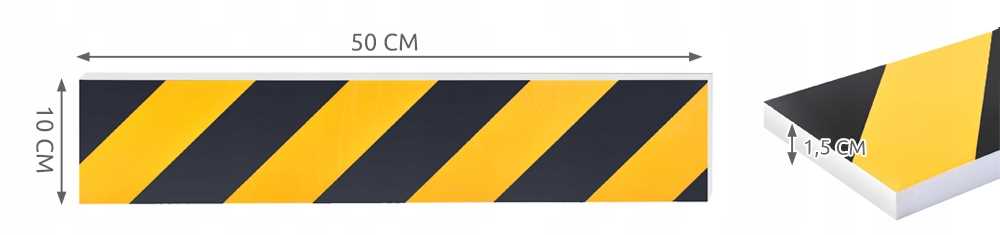 ochraniacz drzwi do auta 50x10x1,5cm