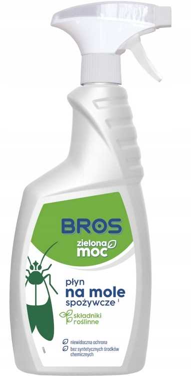 bros - zielona moc płyn na mole spożywcze 500ml
