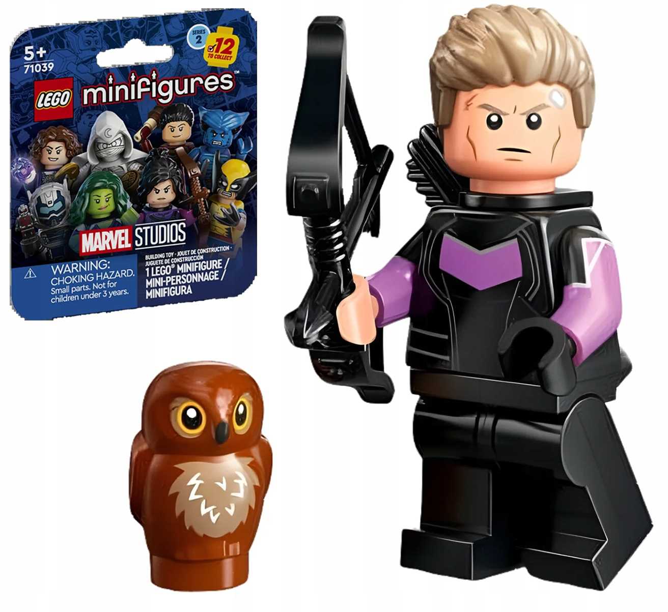 71039 - lego minifigures - hawkeye - marvel seria 2