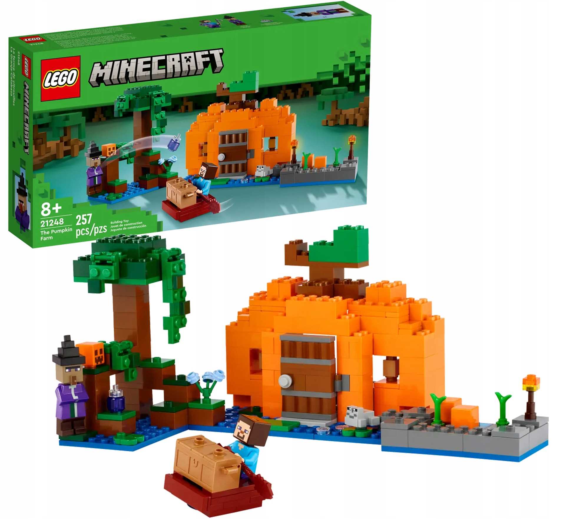 21248 - lego minecraft - dyniowa farma