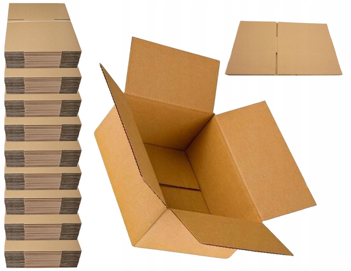 karton klapowy 350x250x80mm 320g/m2 - 180 szt.