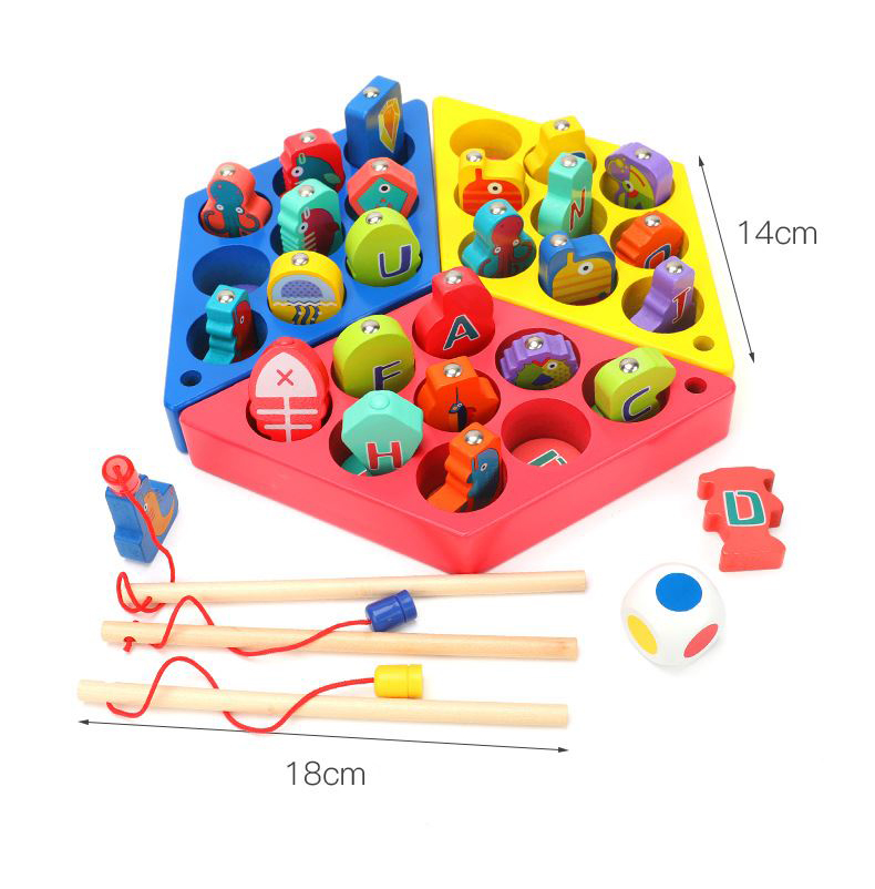 łowienie rybek gra logiczna zręcznościowa 3 osoby jhtoy-953