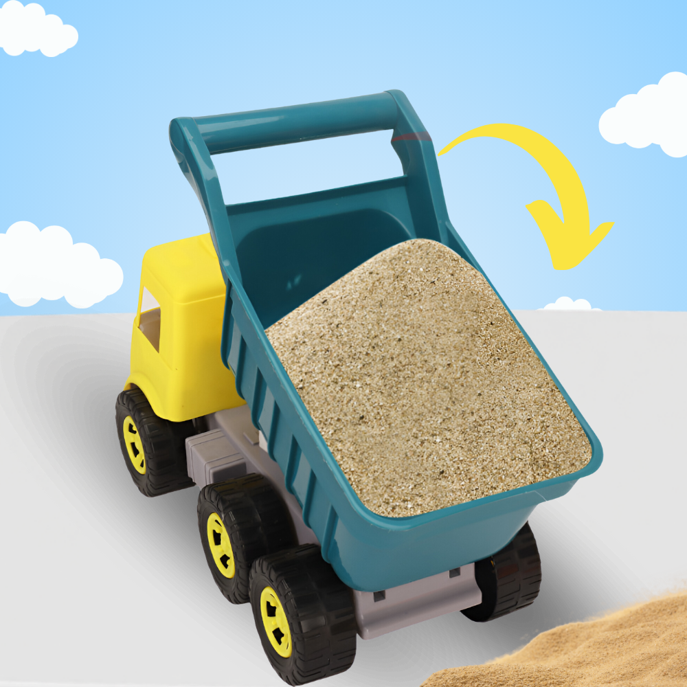 zestaw do piasku piaskownicy wywrotka foremki konewka grabie łopatka