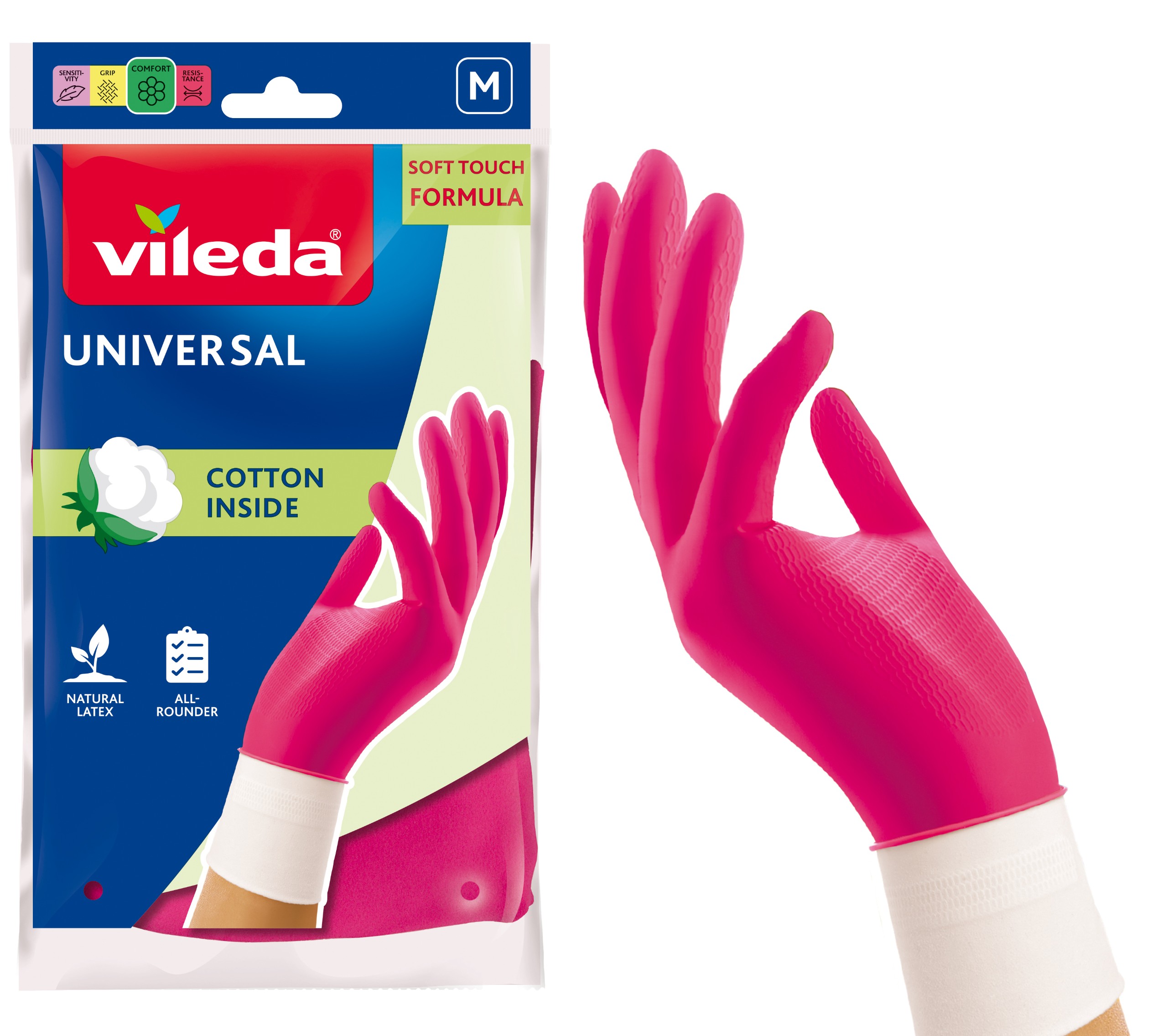 rękawice vileda universal "m"