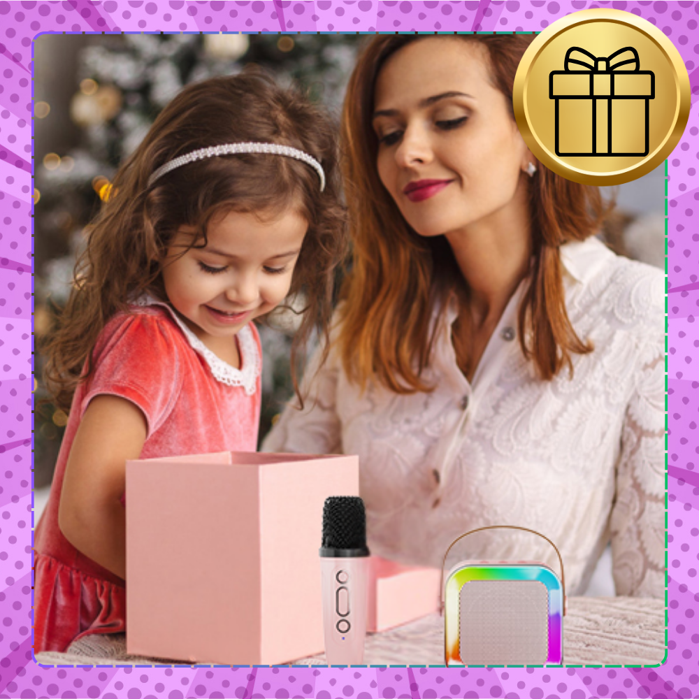 głośnik przenośny bezprzewodowy bluetooth karaoke z mikrofonem usb rgb v