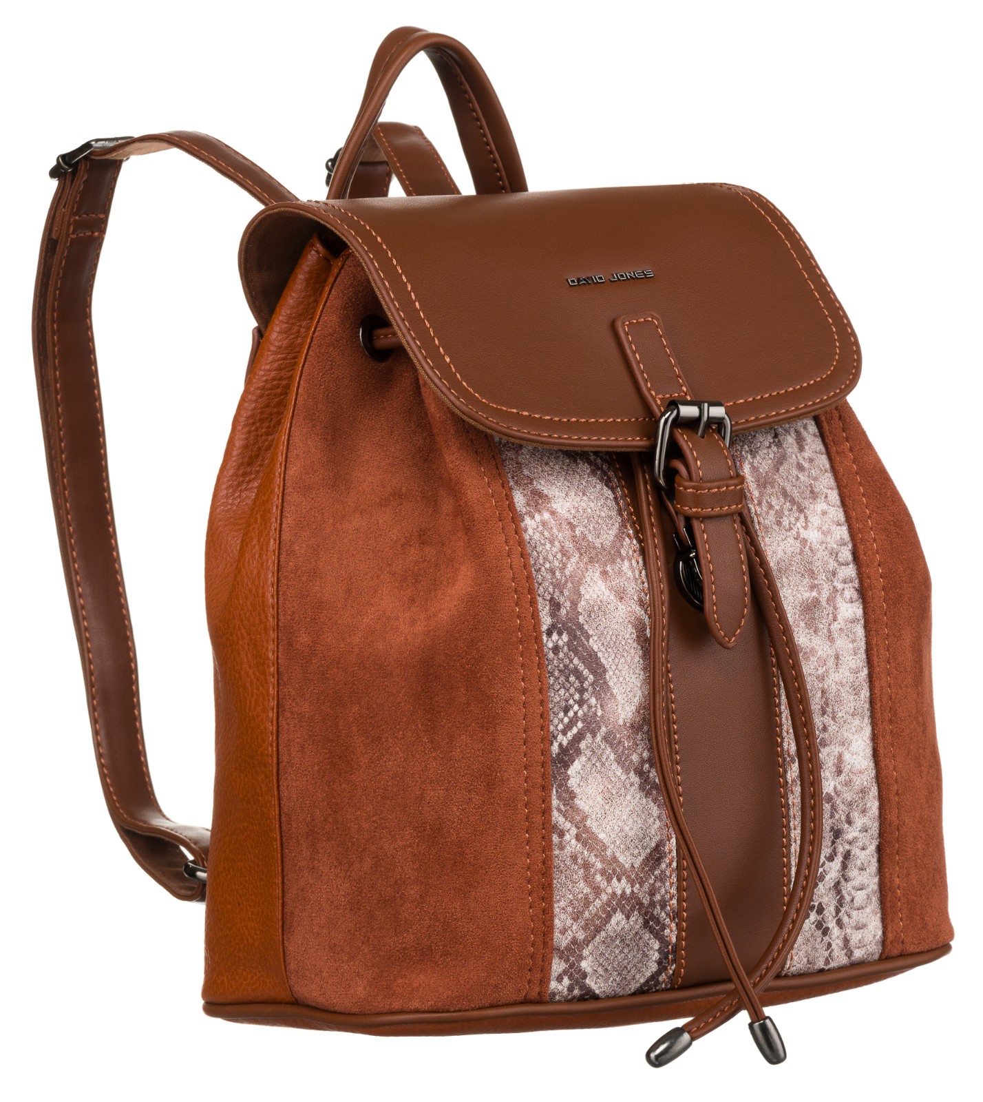 plecak damski 6885-2 cognac