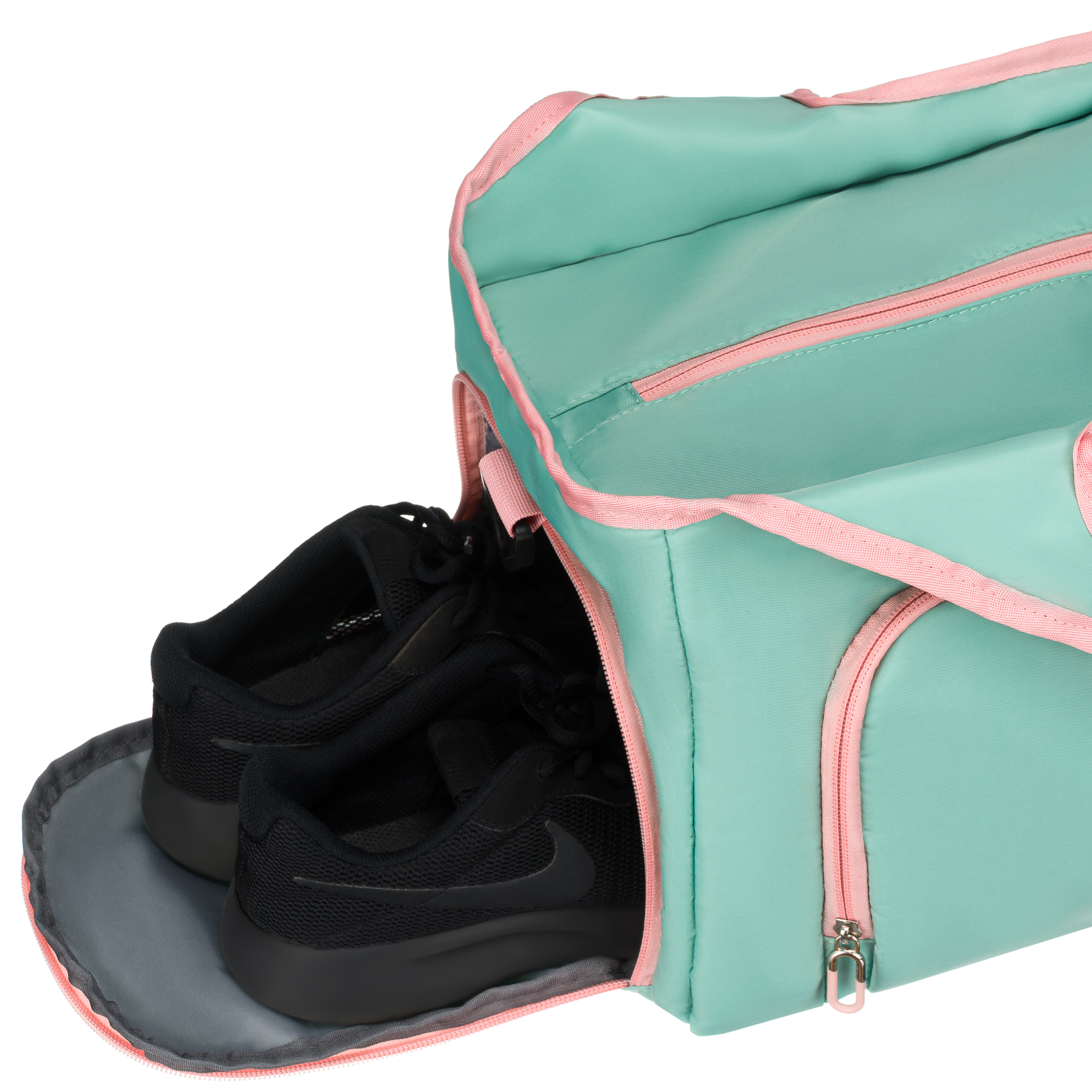 torba podróżna ptn 24480-6606 mint-pink