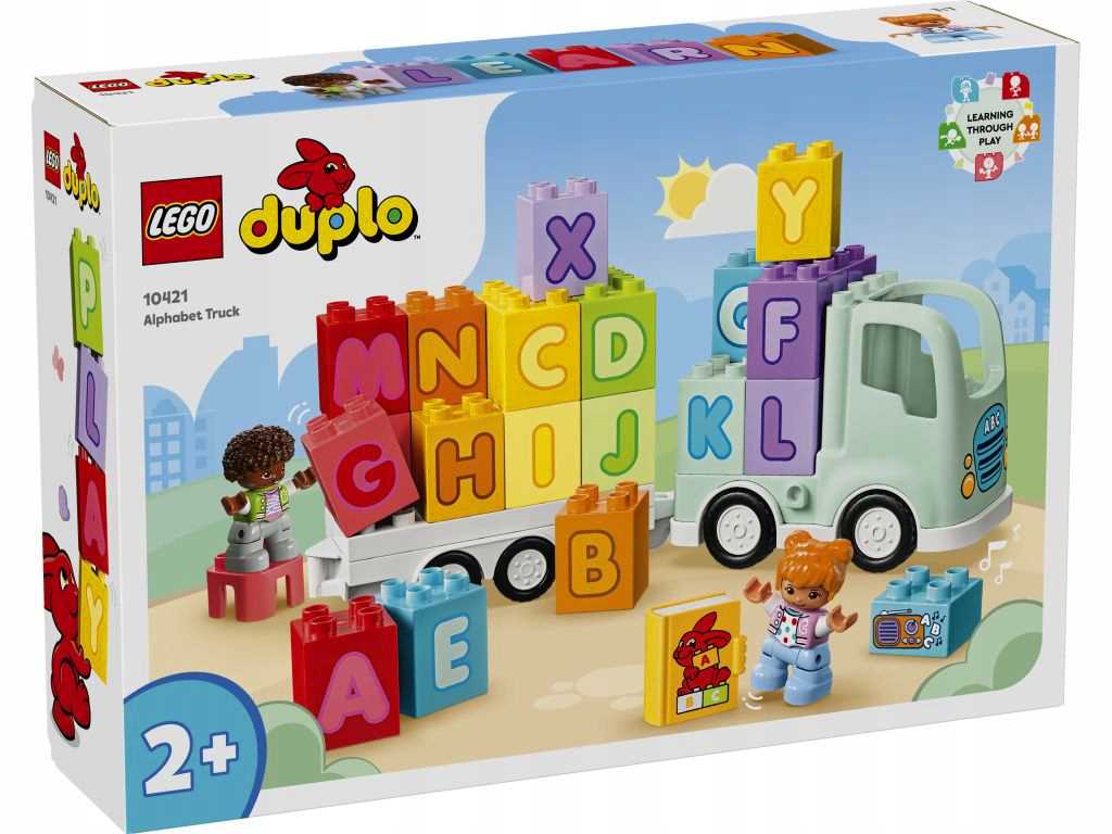 10421 - lego duplo - ciężarówka z alfabetem