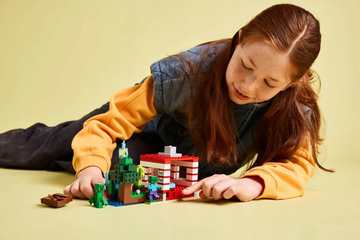 21275 - lego minecraft - dom tnt w dżungli
