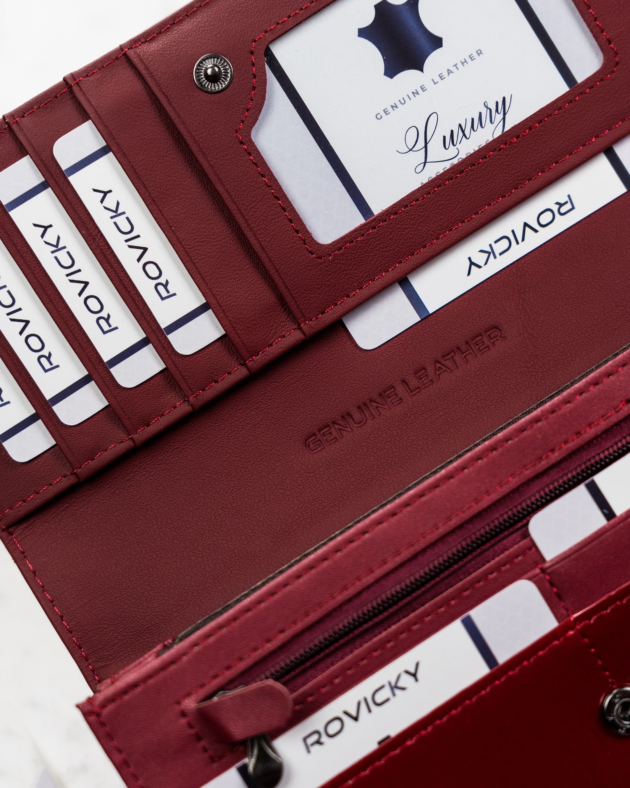 portfel damski skórzany h27-1-sh9-6024 red