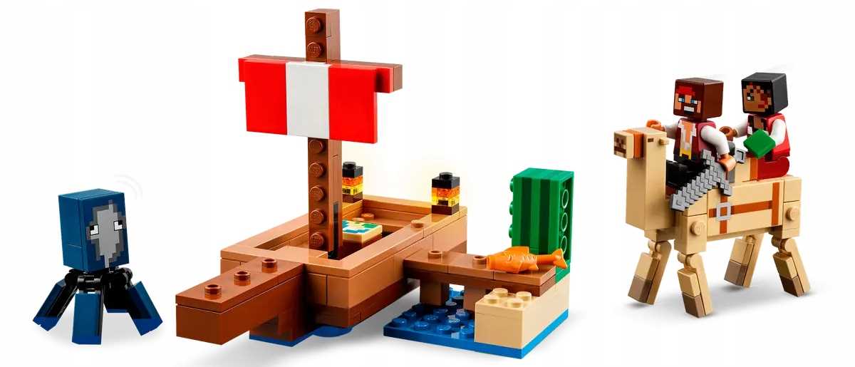 21259 - lego minecraft - rejs statkiem pirackim