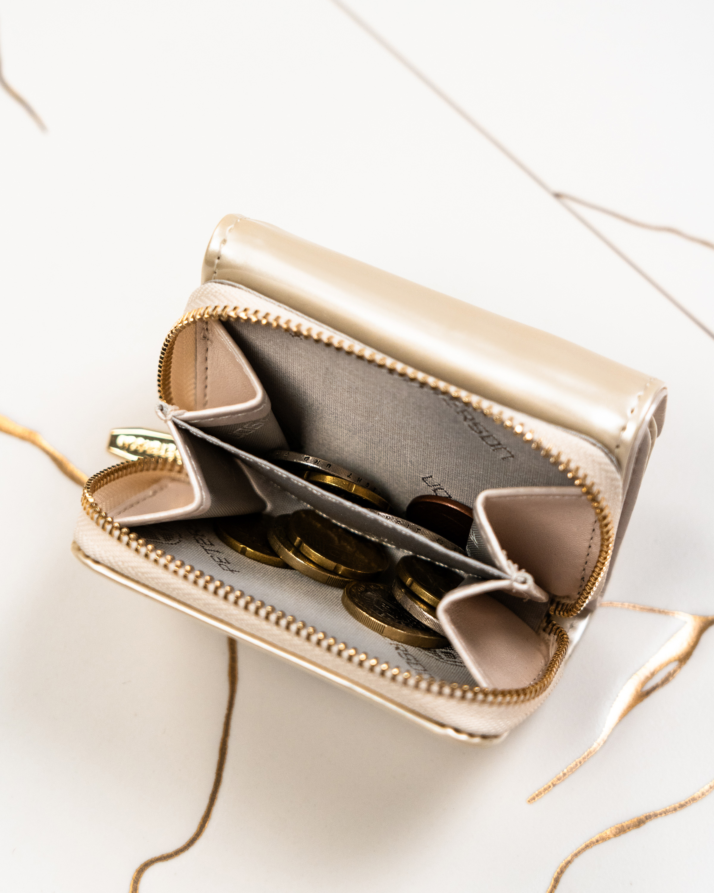 portfel damski eko ptn 011-lak-5130 pearl